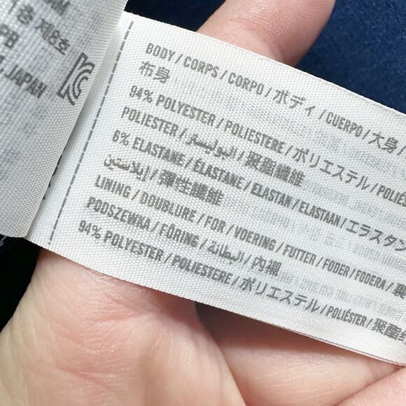 Abercrombie & Fitch Navy Satin Sleeveless Ruched Formal Dress Women's Size Small - Picture 10 of 14